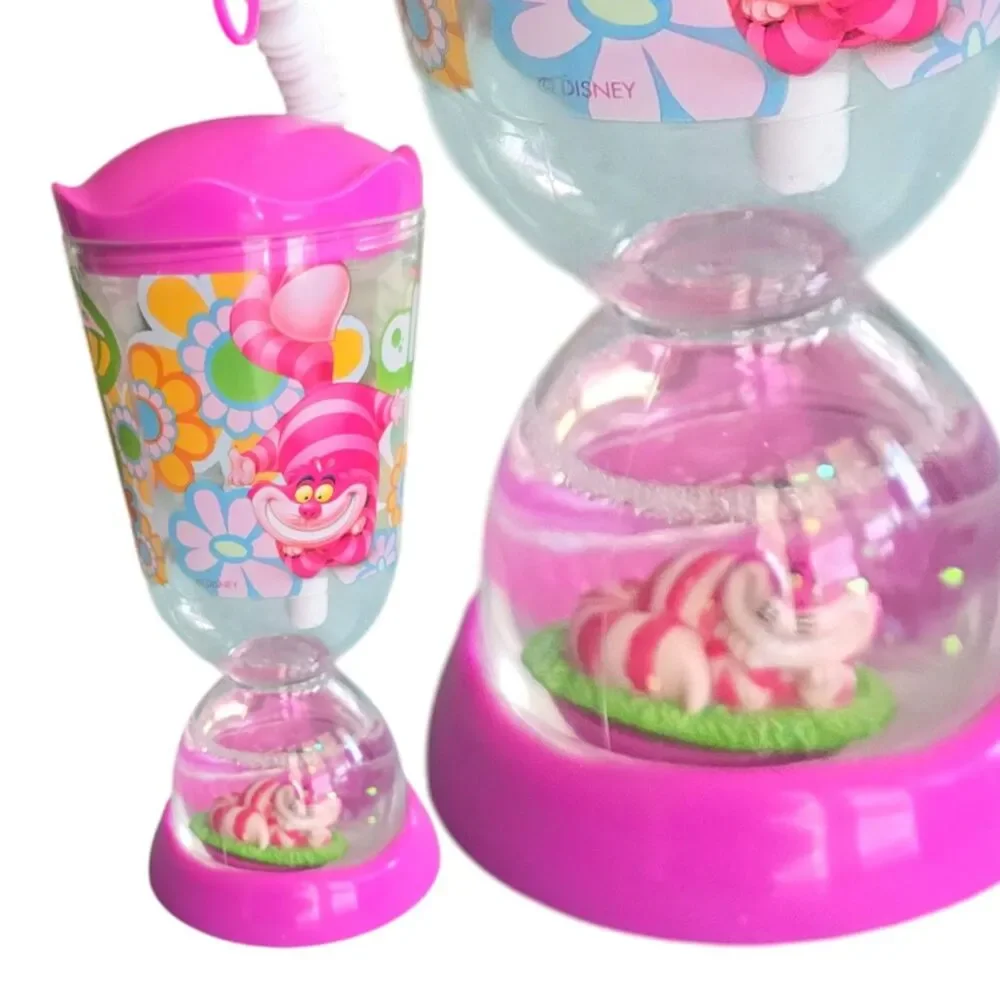 Disney Alice in Wonderland Cheshire Cat Hourglass Tumbler Cup